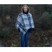 Lambswool Poncho - Isle of Skye